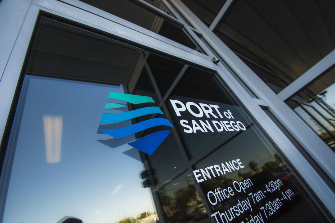 Door to Procurement Services at the Port of San Diego