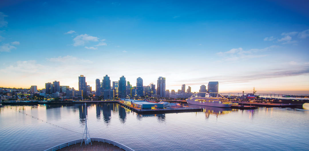 Welcome to the Port of Land and See - the Port of San Diego. 