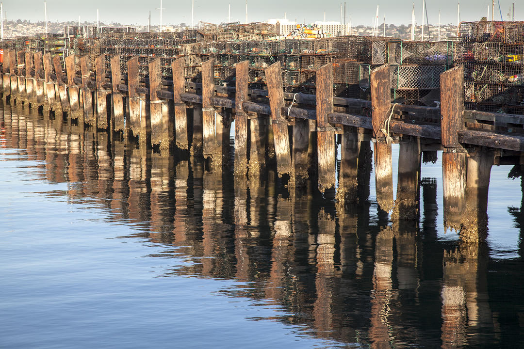 a pier over the San Diego Bay