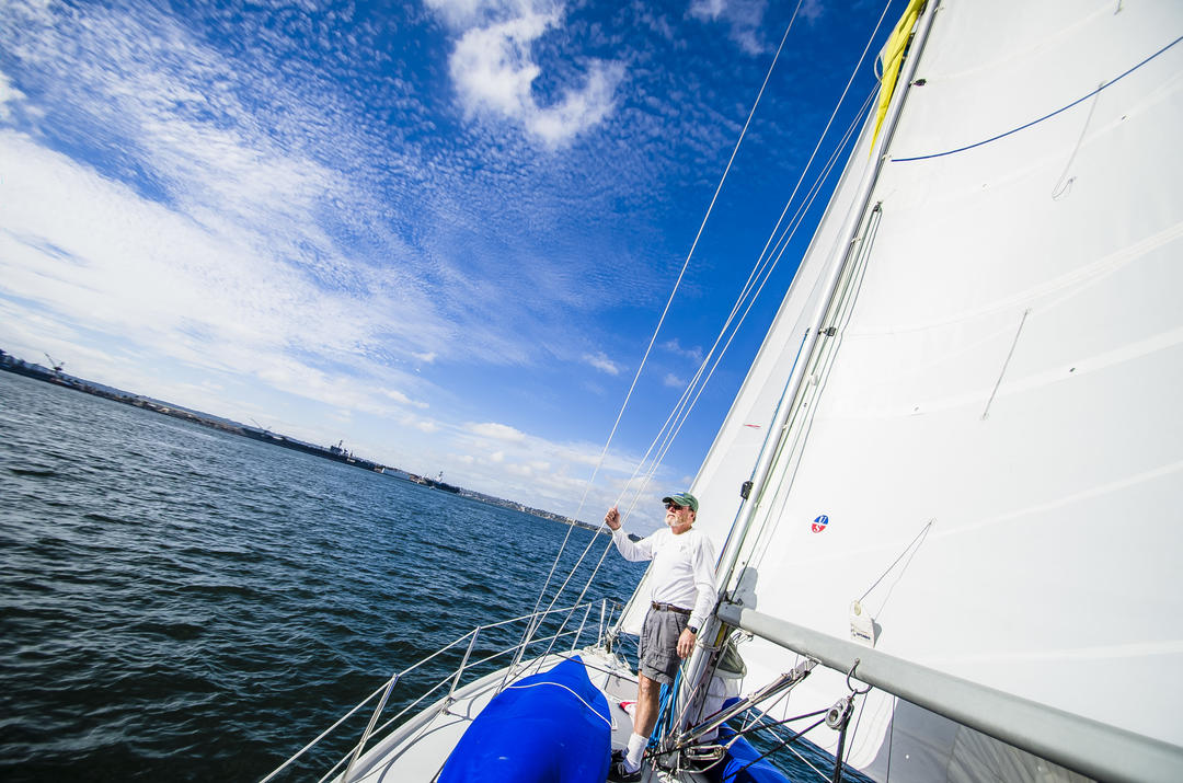 Sailing on the San Diego Bay