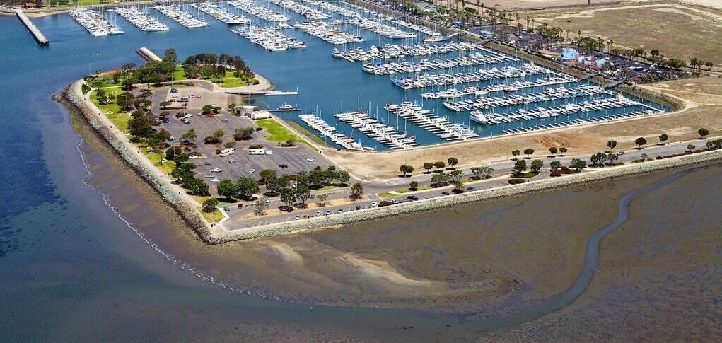 Aerial of Chula Vista Bayfront Park. Courtesy: Brent Haywood.