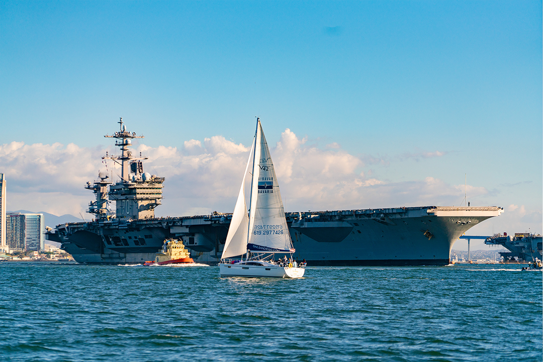 The USS Midway Aircraft Carrier