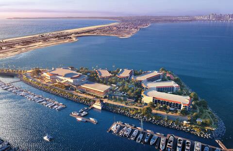 Loews Coronado Redevelopment Rendering Aerial