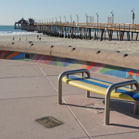 View of Portwood Pier from Imperial Beach