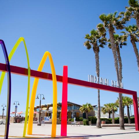 Surfhenge - Artwork Imperial Beach Port of San Diego