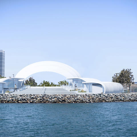 San Diego Symphony Bayside Performance Park - from west