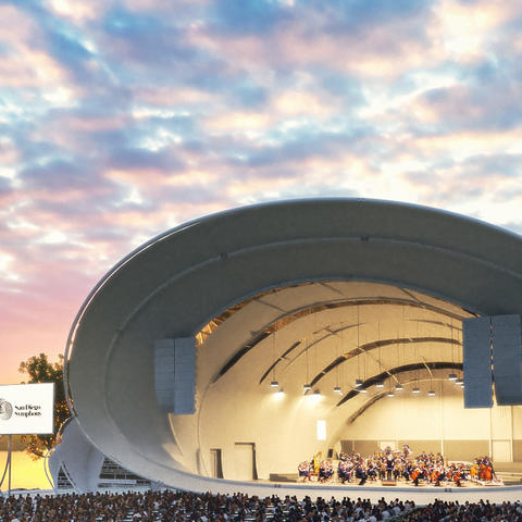 San Diego Symphony rendering - Main Stage